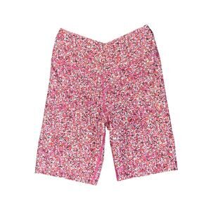 SAGE Collective Biker Shorts XS Pink Floral Athletic Stretch High Waist Workout